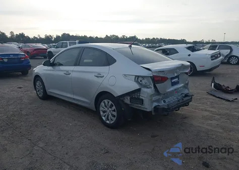 2022 Hyundai Accent Se из США, поврежденный, VIN 3KPC24A6XNE185206